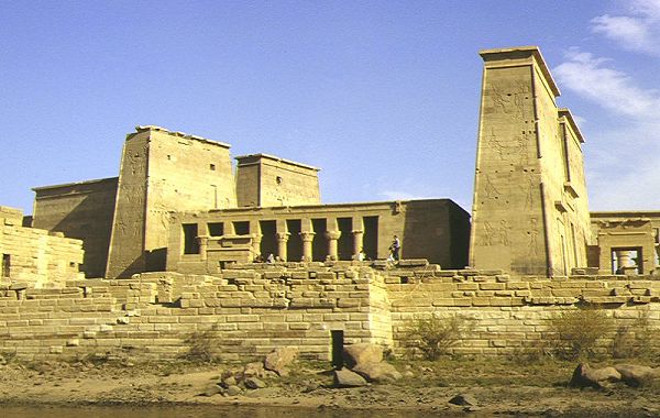 Der Isis-Tempel von der Insel Philae