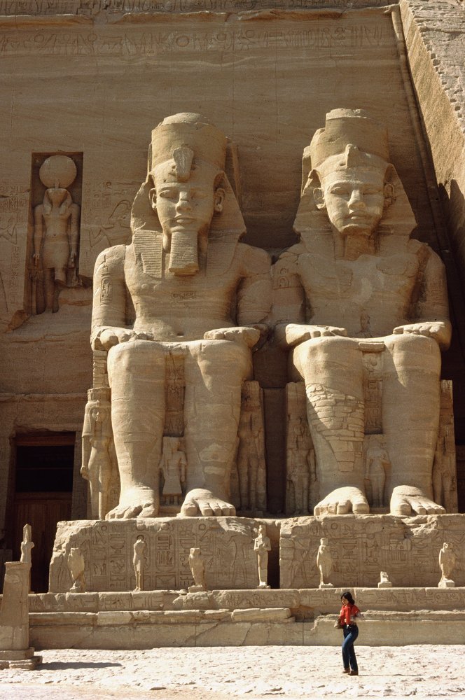 Die Kolossalstatuen von Abu Simbel