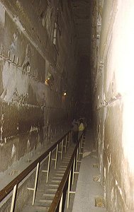 Die Große Galerie in der Cheops-Pyramide