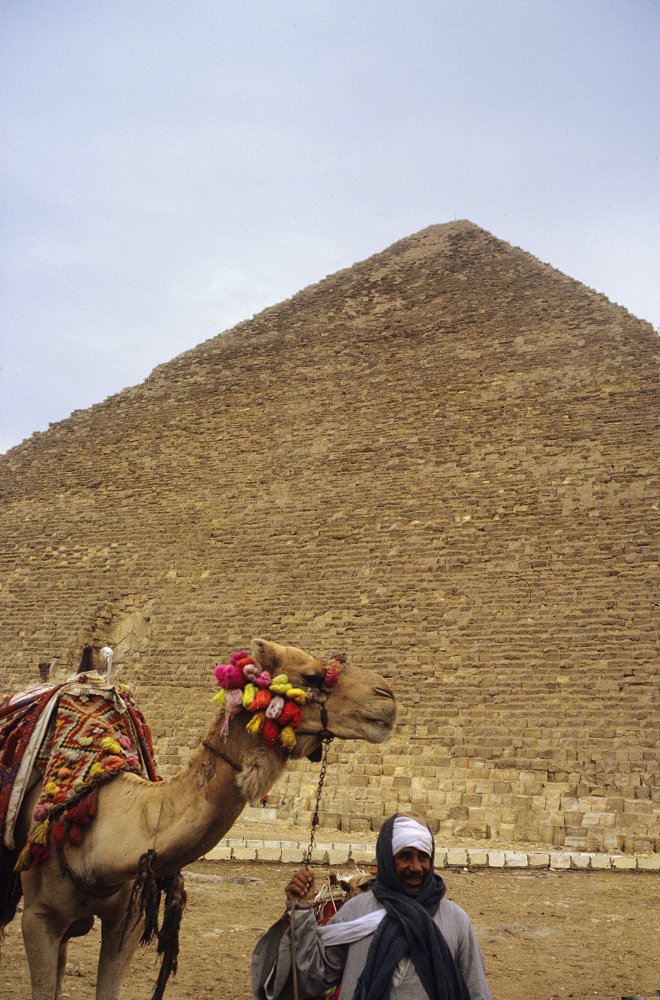 An der Cheops-Pyramide