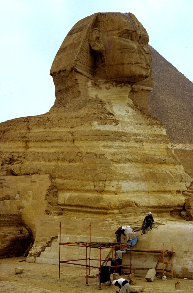 Die Große Sphinx in Gizeh