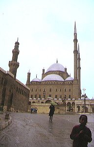 Die Alabaster-Moschee in Kairo