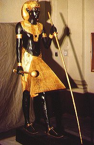 Wächterstatue aus dem Grab Tutanchamuns