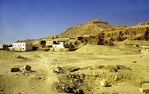 Dorf bei Luxor