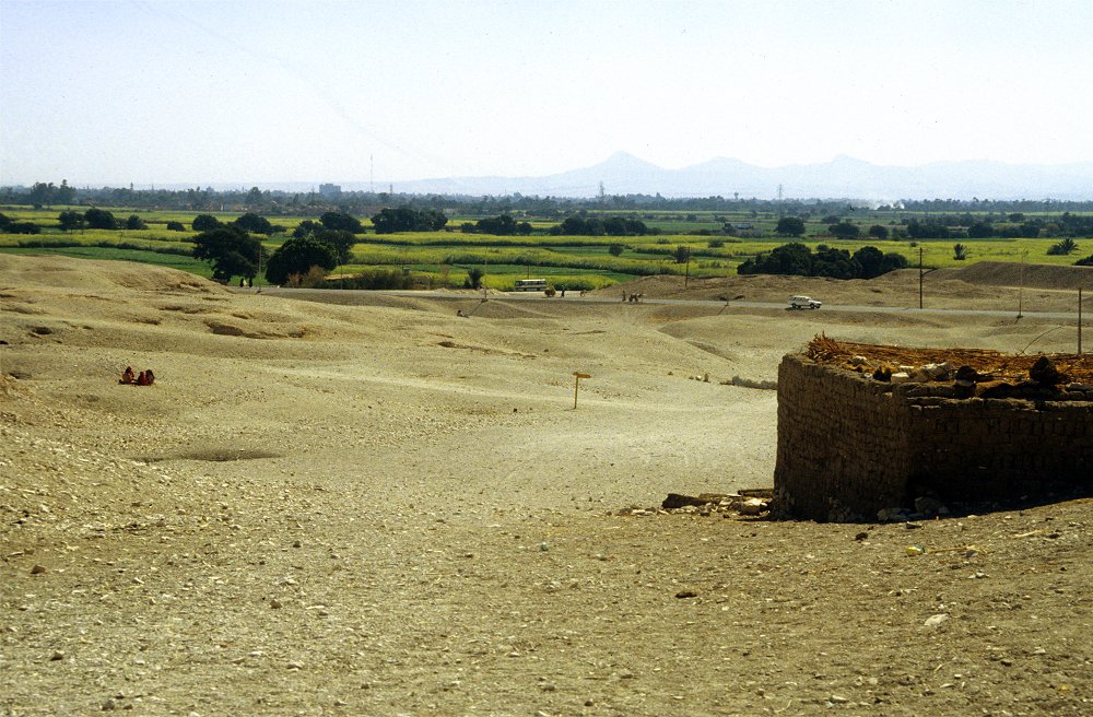 Das Niltal bei Luxor