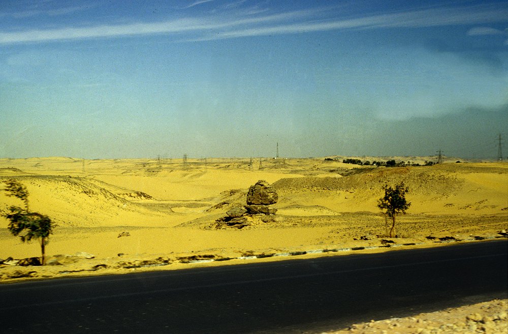 Wüste bei Assuan