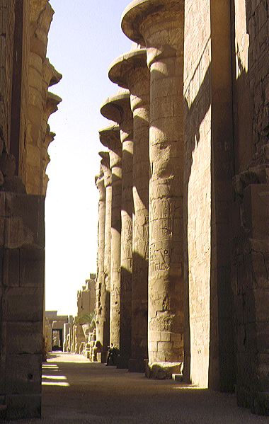 Säulen des Karnak-Tempels
