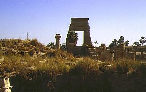 Pylon des Karnak-Tempels