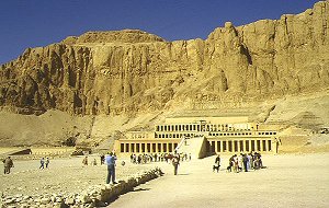 Hatschepsut-Tempel im antiken Theben