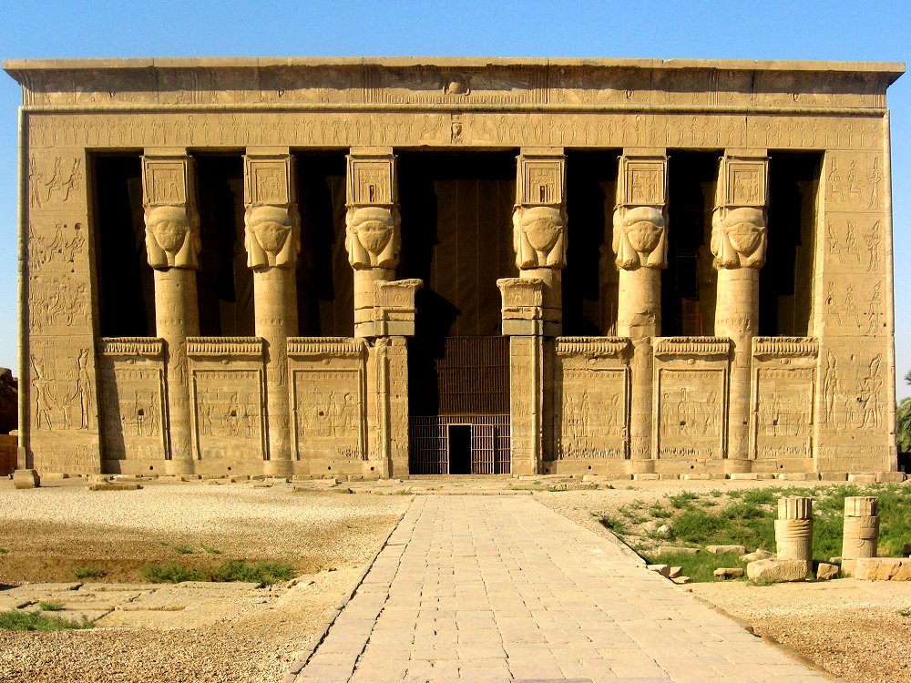Der Hathor-Tempel in Dendera