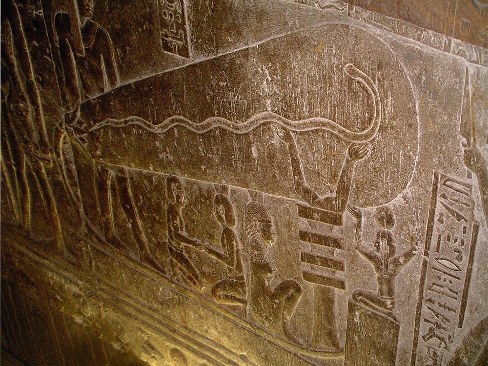 Glühbirnen von Dendera