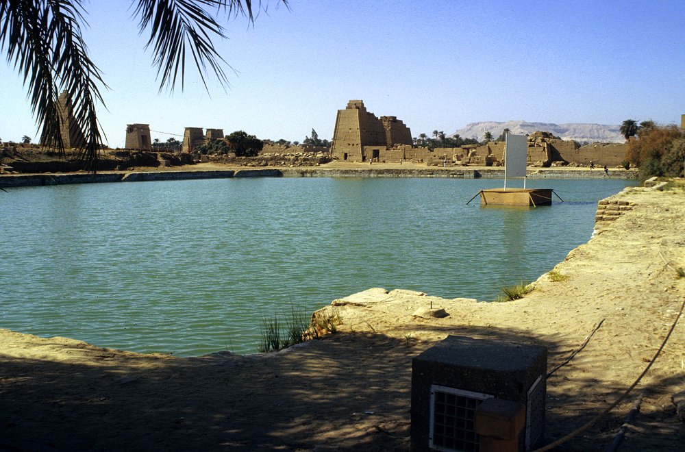 Heiliger See am Karnak-Tempel