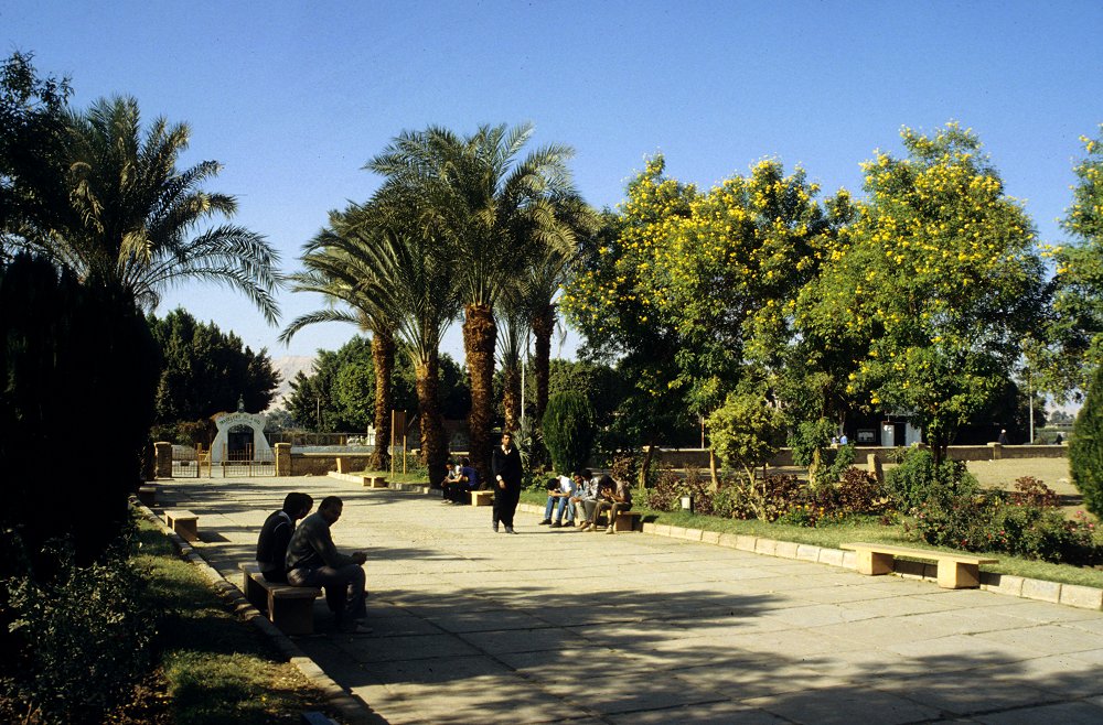 Parkanlage in Luxor