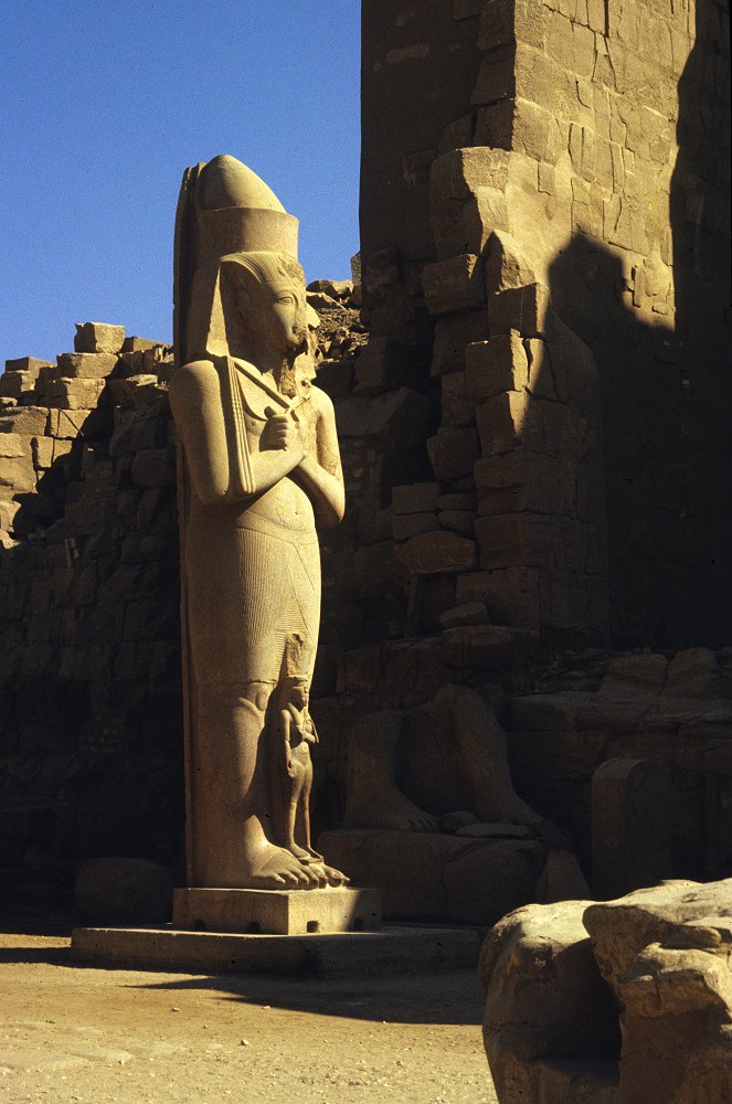 Granit-Statue Ramses II.