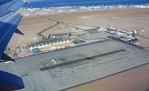 Der Flughafen von Hurghada